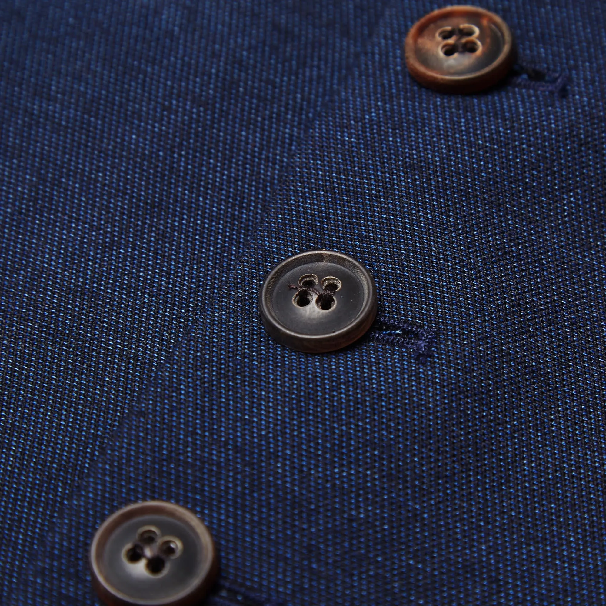 Nigel Cabourn Short VestIndigo Cotton