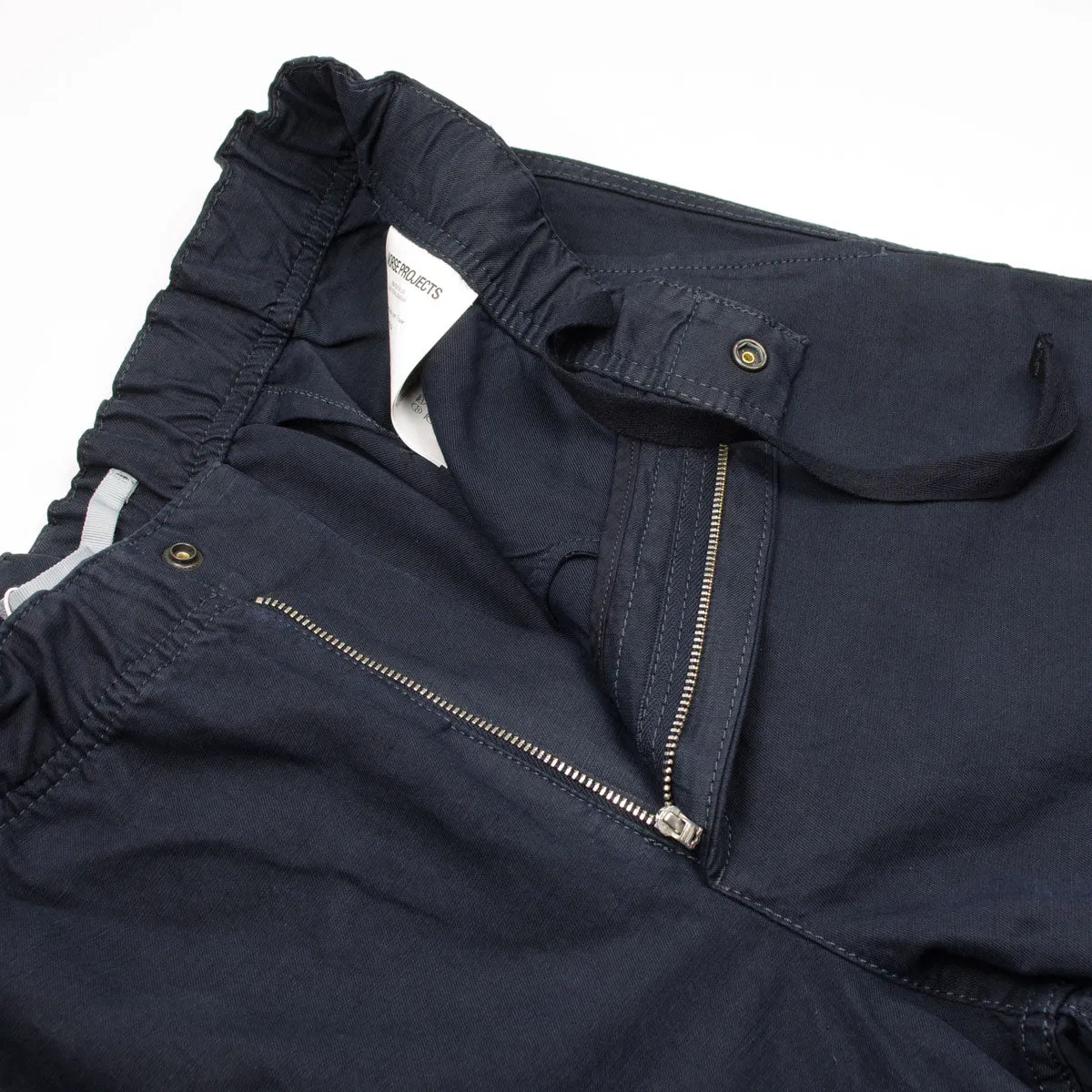 Norse Projects - Ezra Cotton Linen Short - Dark Navy