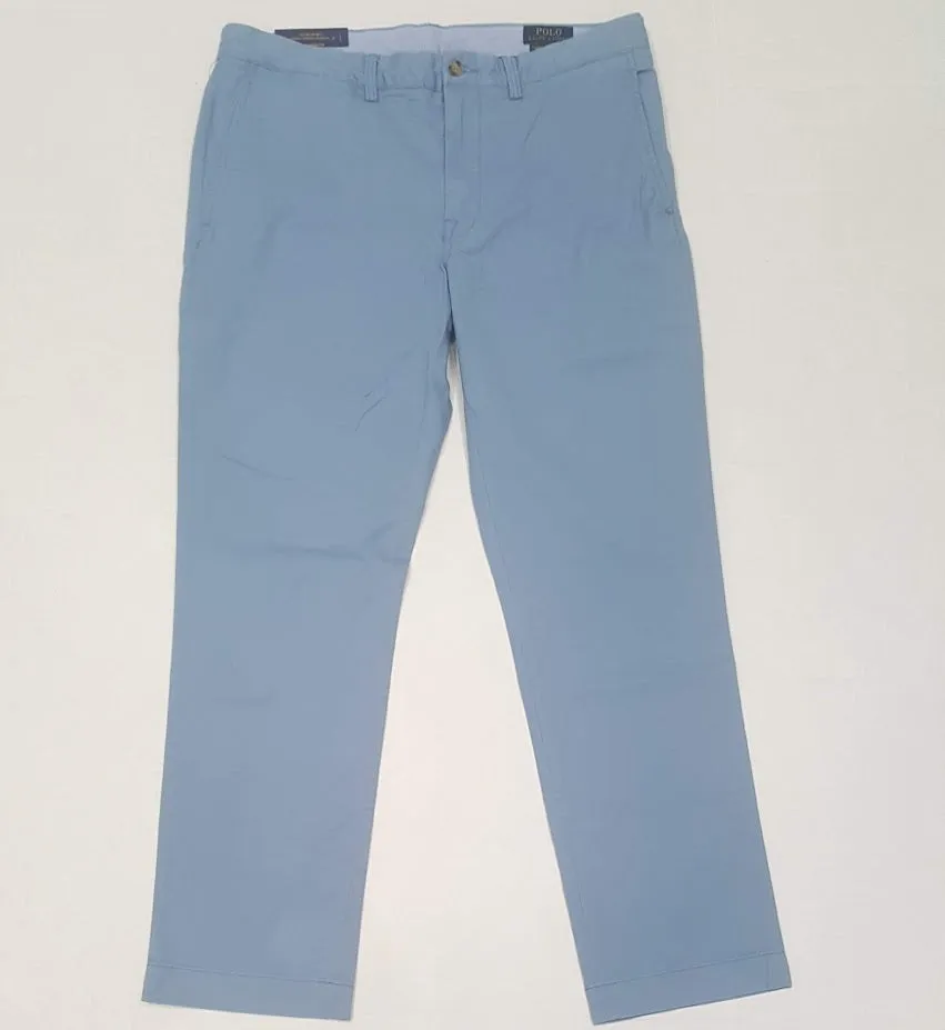 Nwt Polo Ralph Lauren Light Blue Stretch Straight Fit Pants