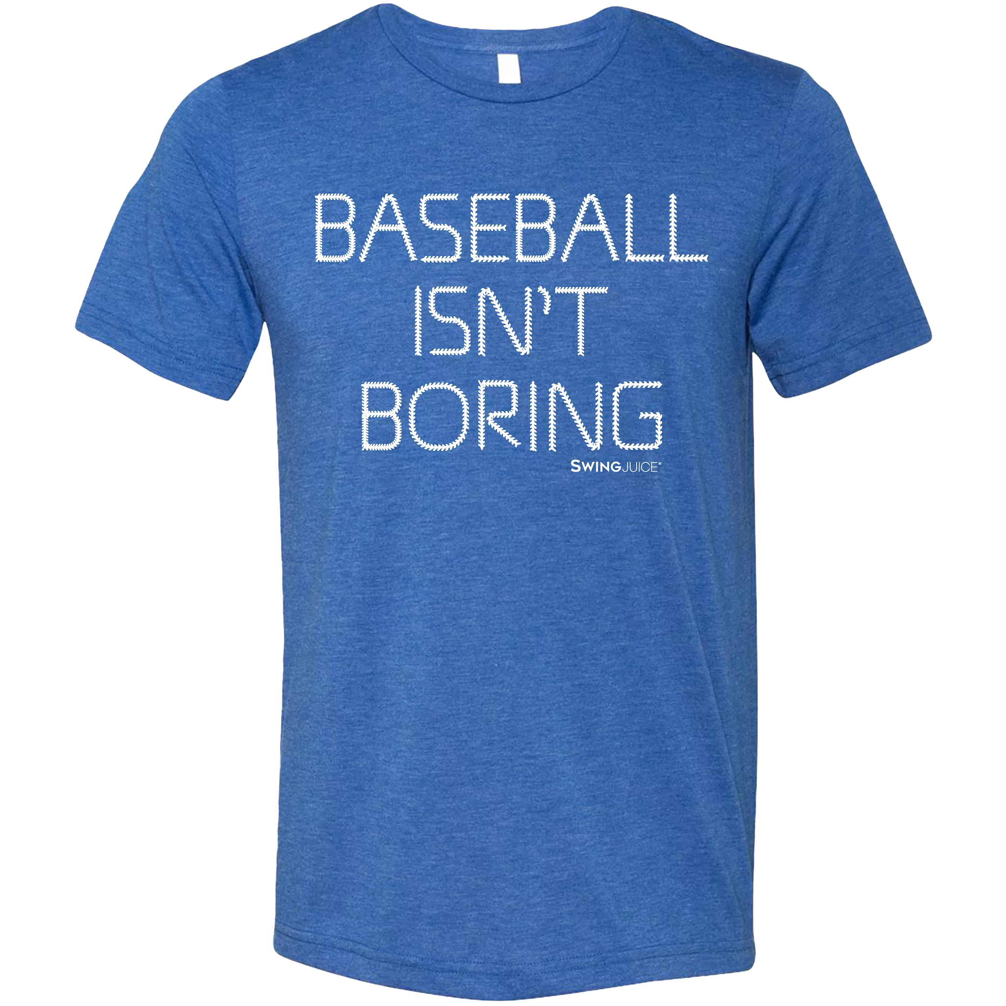 Official Baseball Isn't Boring Unisex T-Shirt Royal Blue