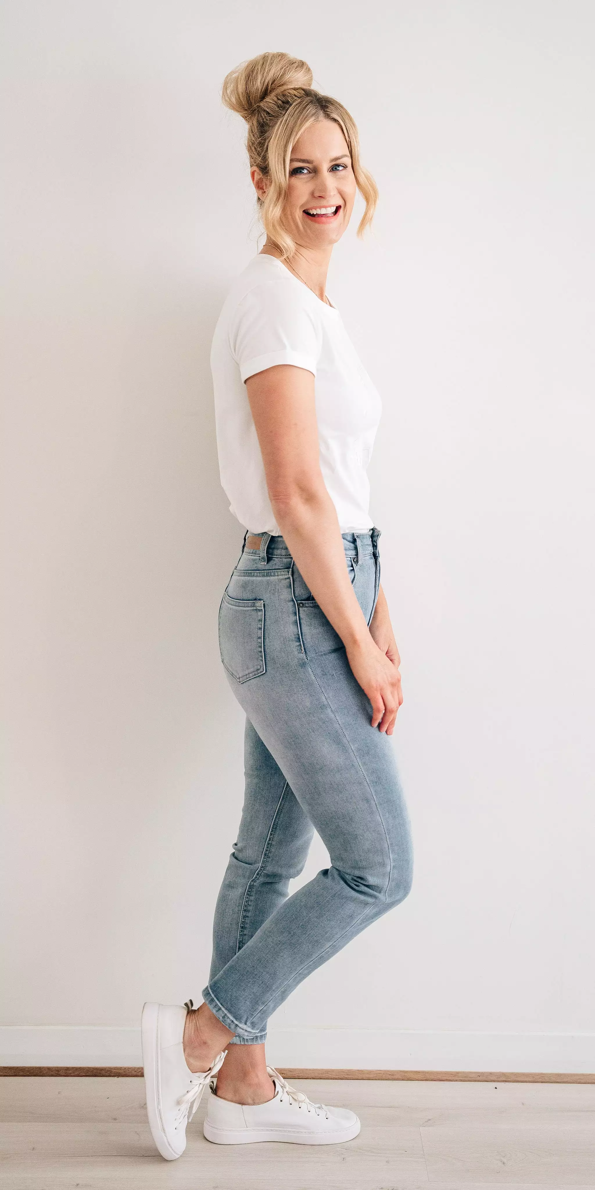 Olivia Mum jeans - blue