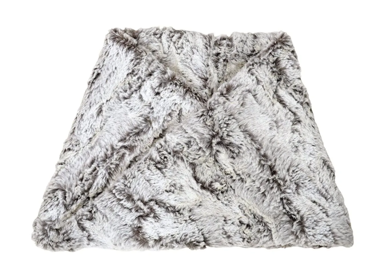 Pandemonium faux fur neck-warmer scarf