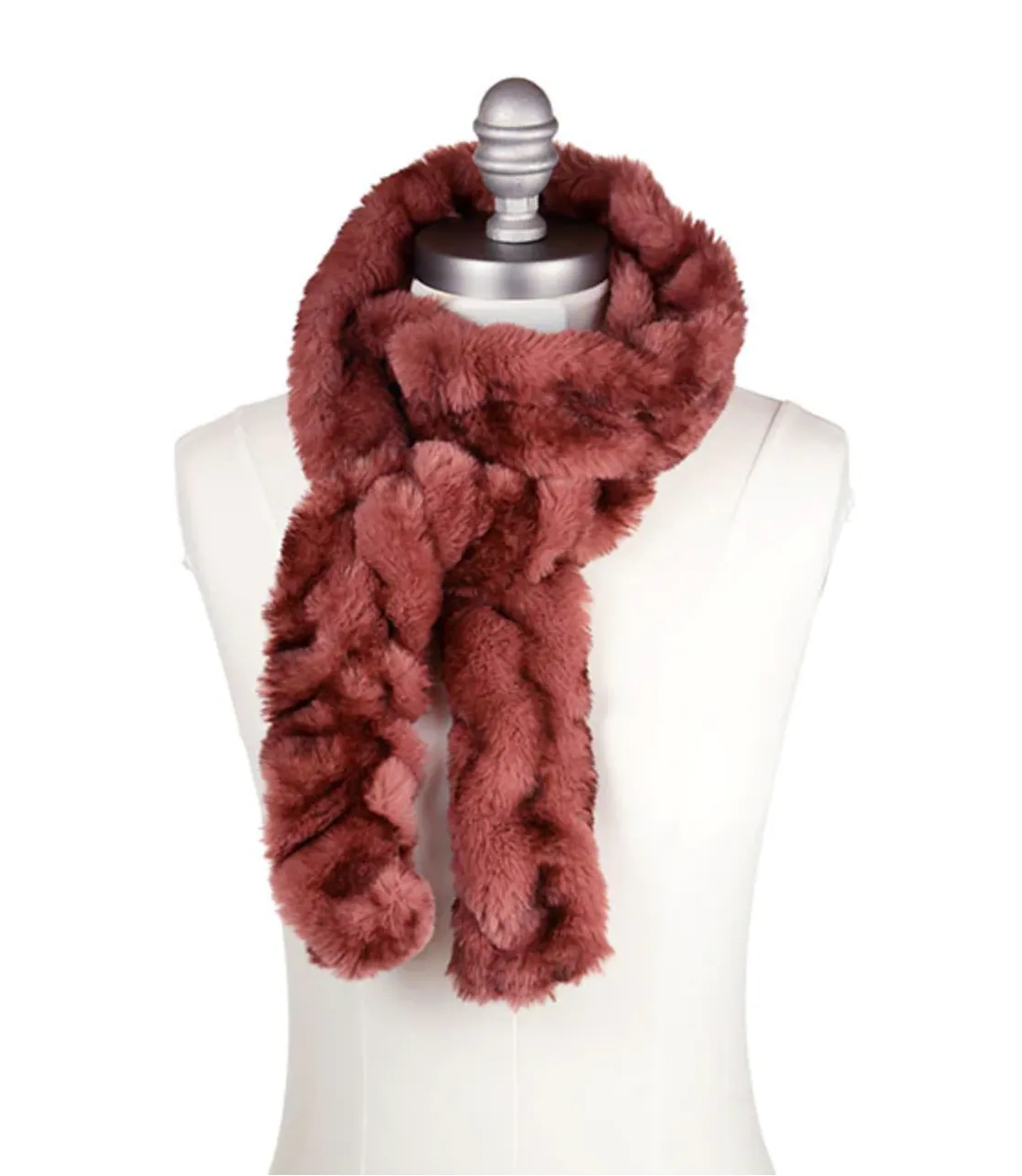 Pandemonium faux fur scarf, stretch