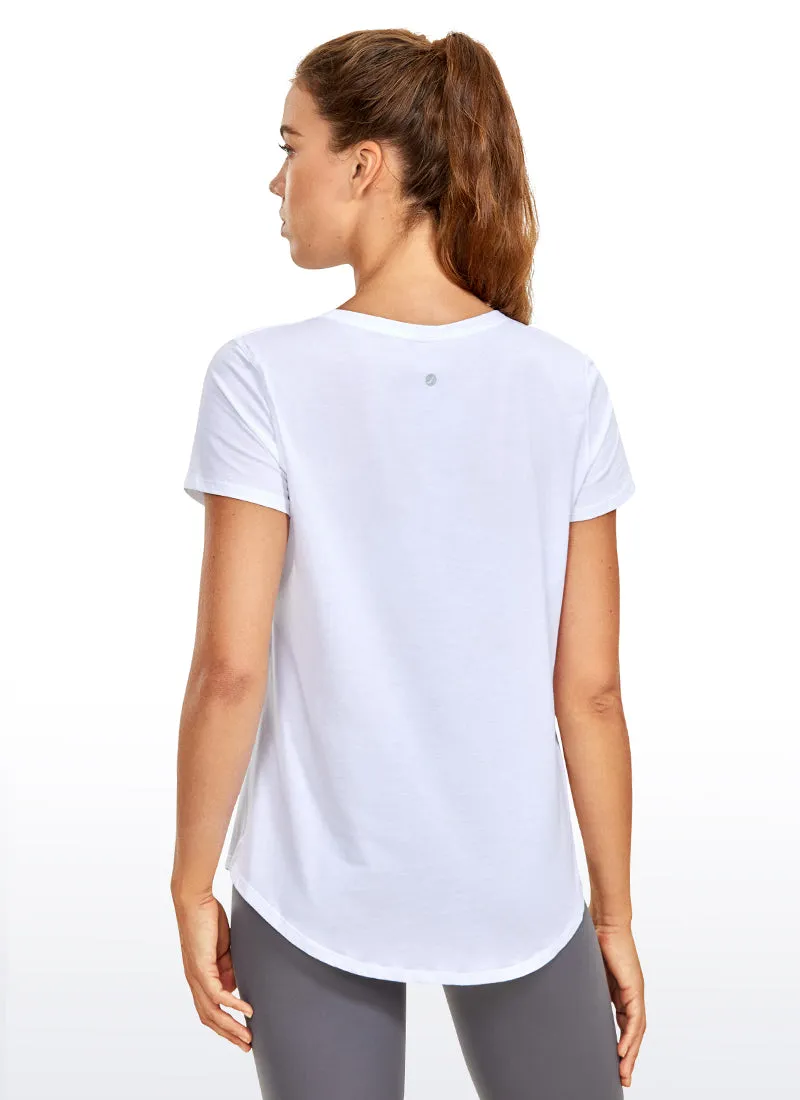 Pima Cotton Short Sleeves