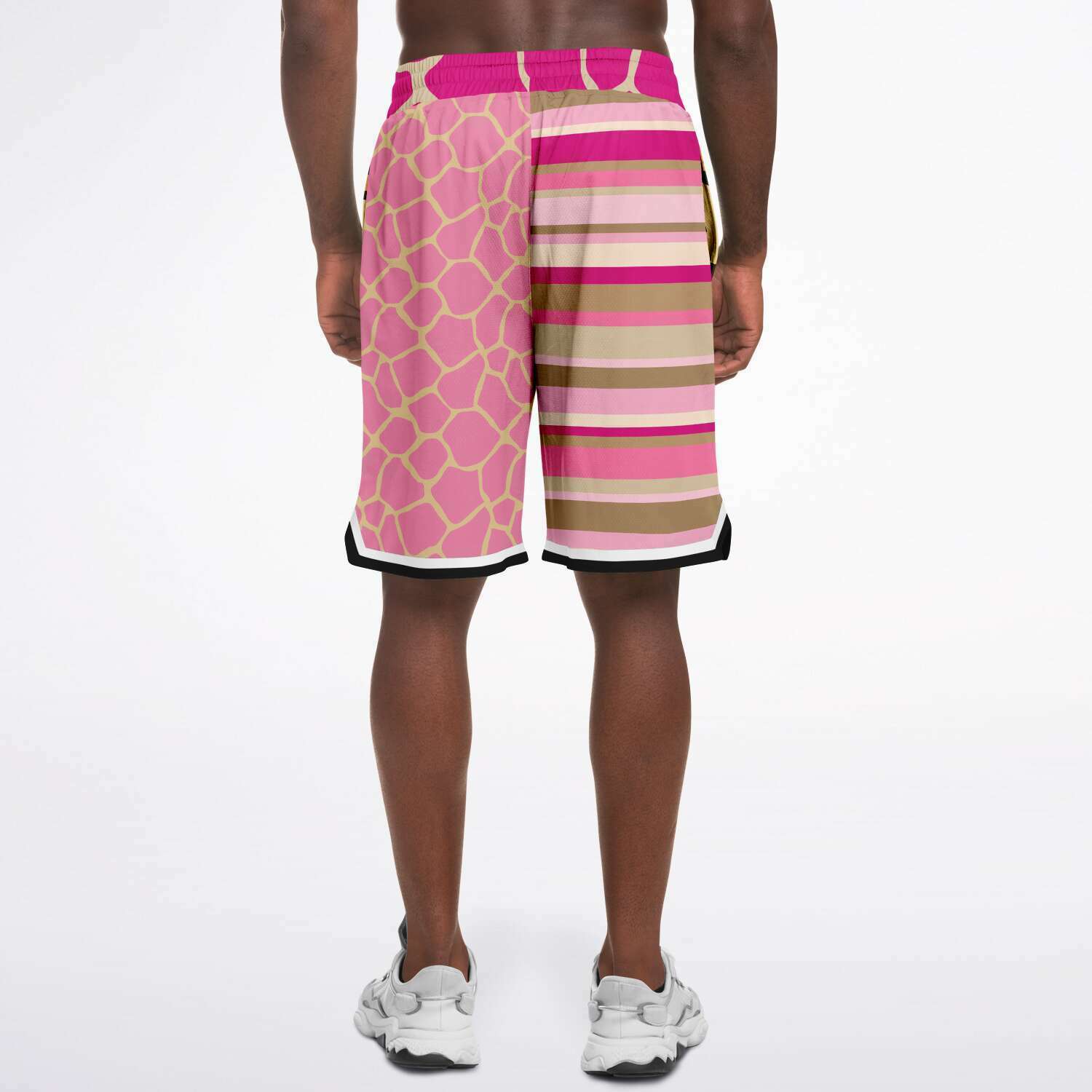 Pink Lemonade Unisex Basketball Shorts