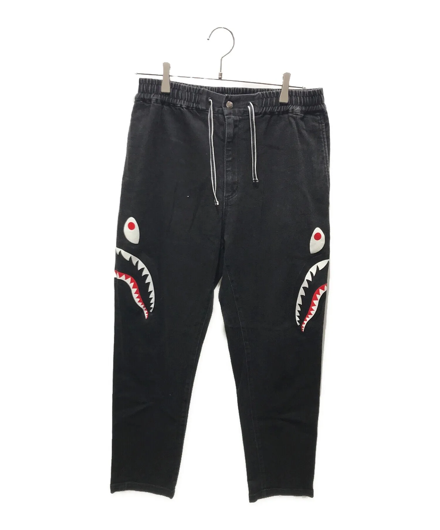 [Pre-owned] A BATHING APE Shark Print Straight Pants 001DPF301005X 001DPF301005X