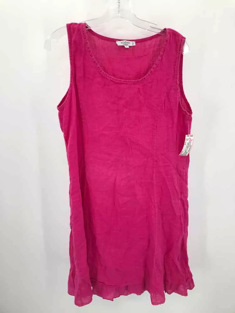 Pre-Owned Allegra Masetti Pink Size Small Knee Length Sleeveless Dress