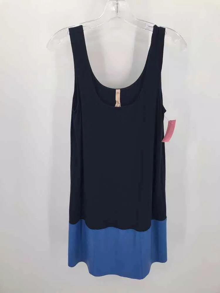 Pre-Owned Bailey 44 Navy Size Medium Knee Length Sleeveless Dress