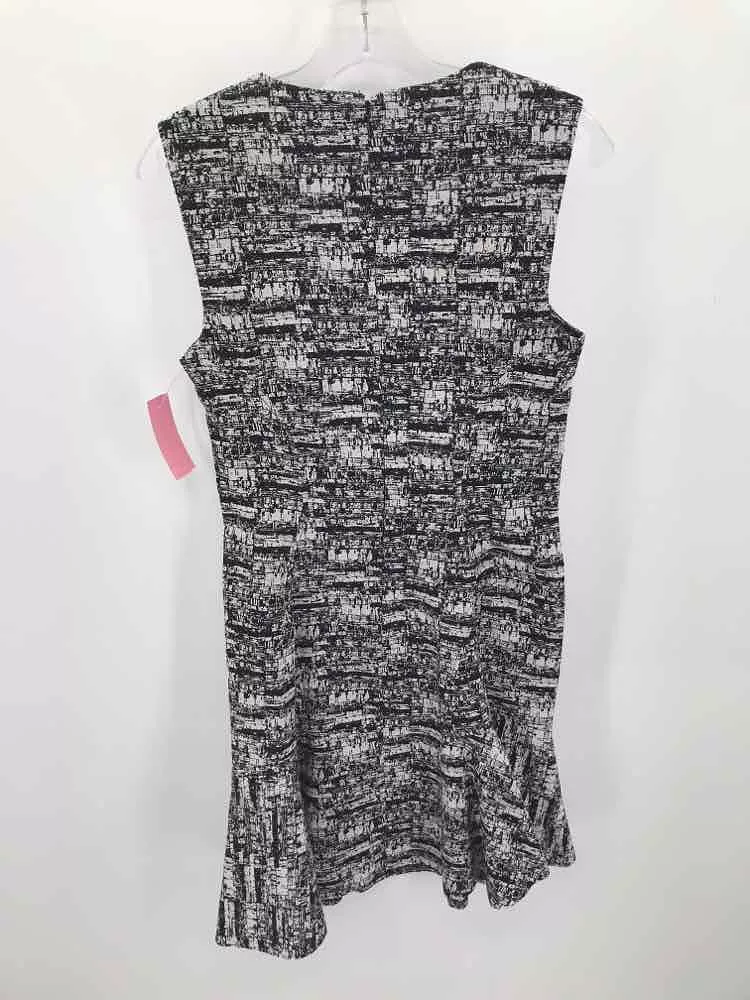 Pre-Owned Diane Von Furstenberg Black Size 6 Knee Length Sleeveless Dress