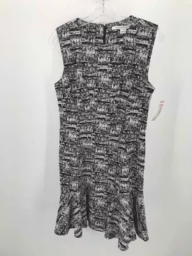 Pre-Owned Diane Von Furstenberg Black Size 6 Knee Length Sleeveless Dress