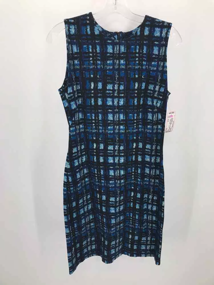 Pre-Owned J Mclaughlin Blue Size Small Knee Length Sleeveless Dress