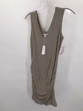 Pre-Owned James Perse Grey Size Small Knee Length Sleeveless Dress