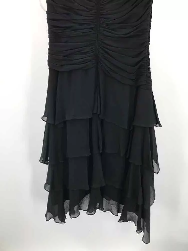 Pre-Owned Tadashi Black Size 10 Knee Length Sleeveless Dress