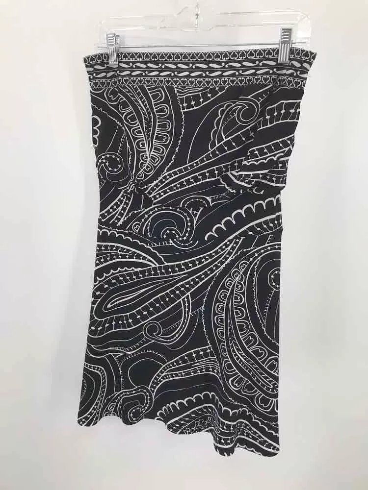 Pre-Owned WHBM Black Size XS Knee Length Sleeveless Dress