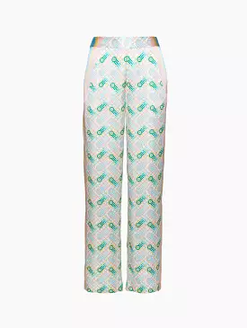 Printed Straight Leg Trouser