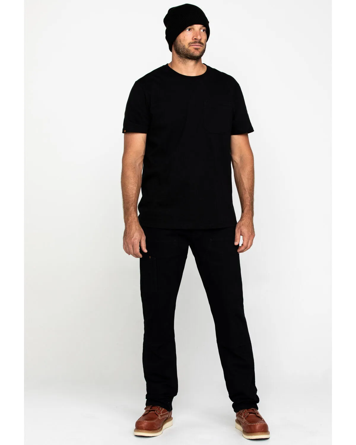 Product Name:  Ariat Men's Black Rebar M4 Made Tough Durastretch Double Front Straight Work Pants - Big