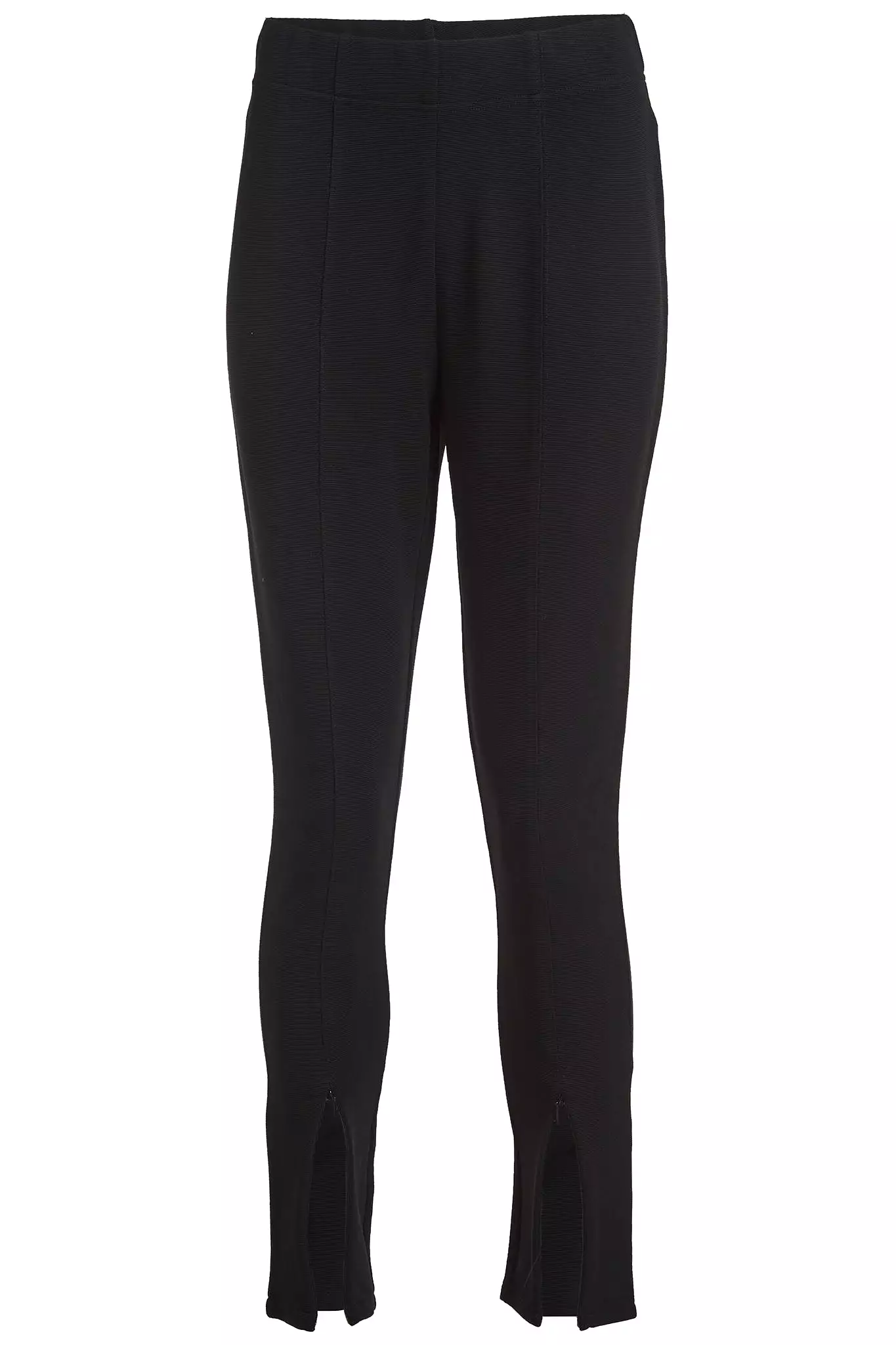 Pull On Recycled Ottoman Rib Knit Leggings - The Broadway