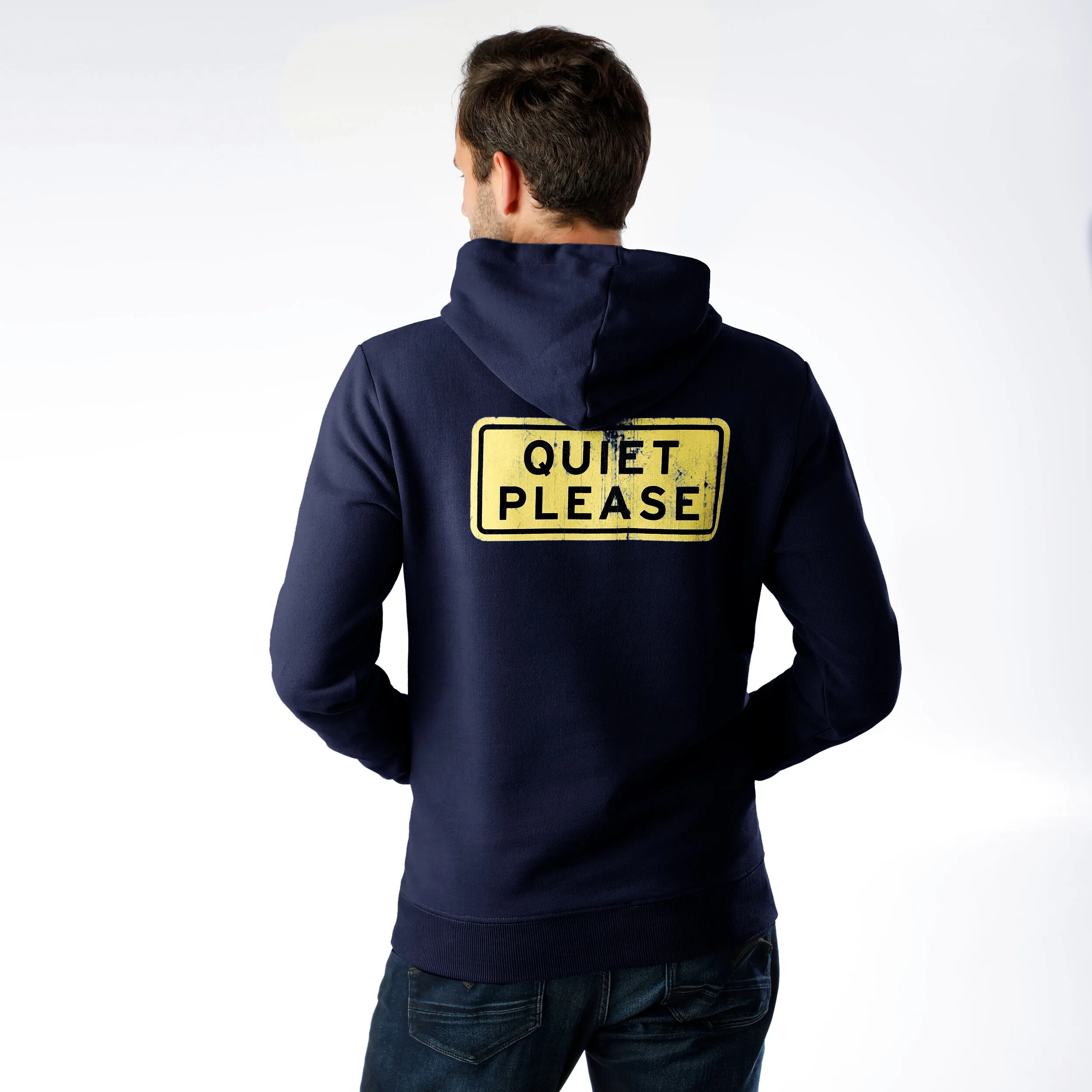 Quiet Please Australia Road Sign Hoody Men