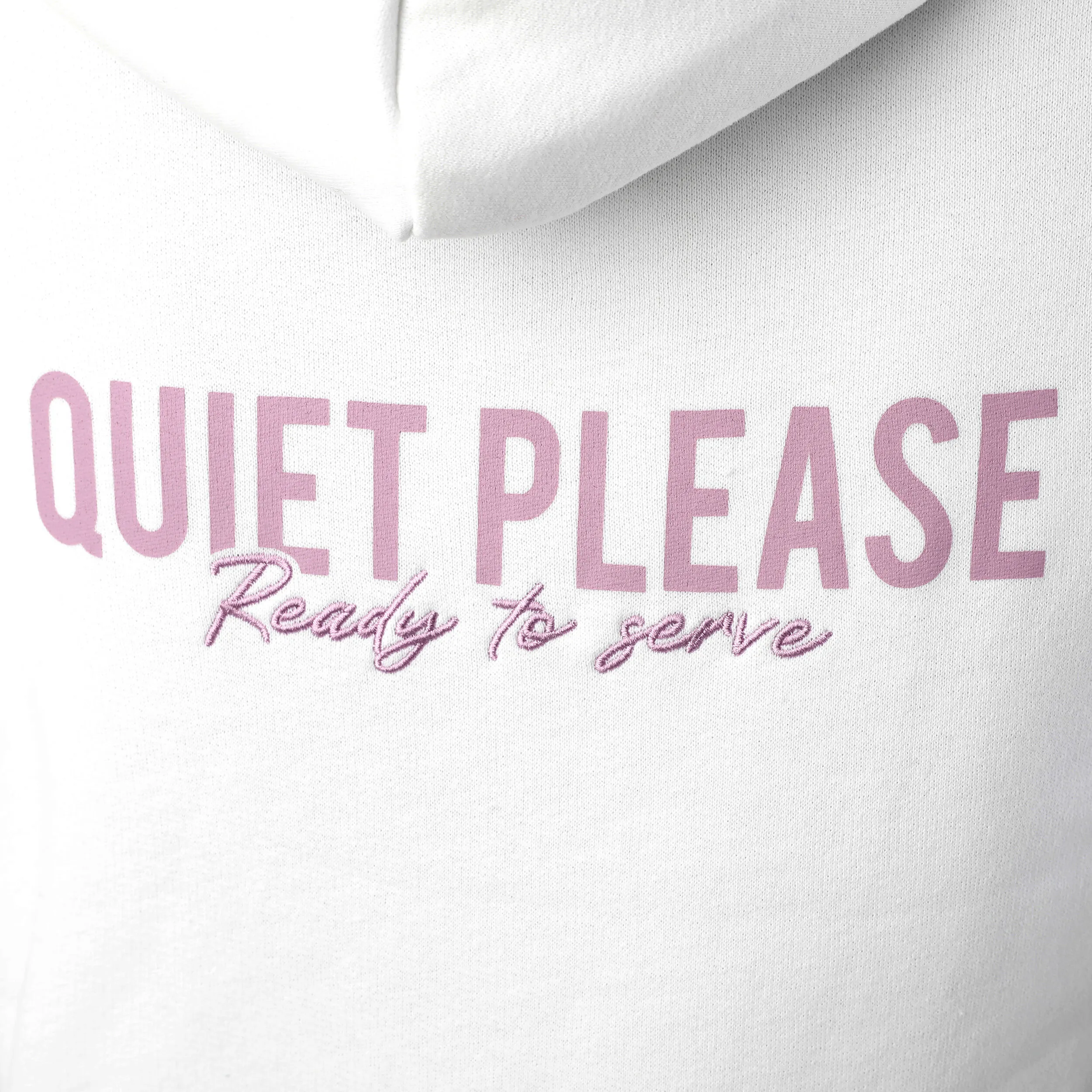 Quiet Please Ready To Serve Hoody Women