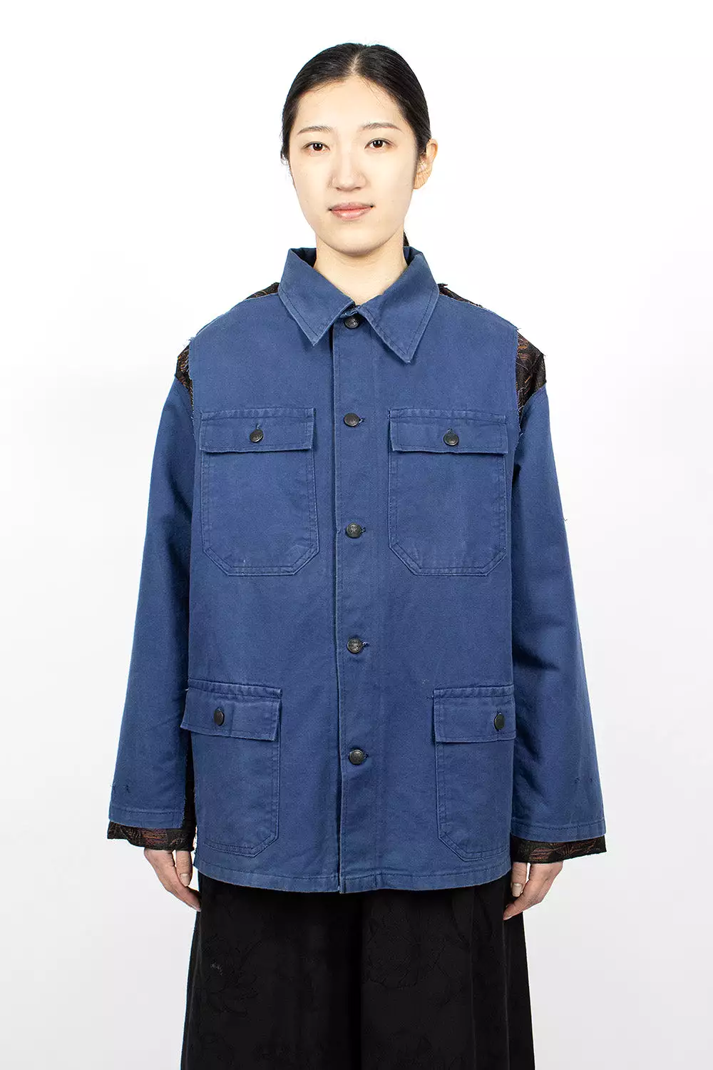 Rebuild Euro Work Jacket Blue