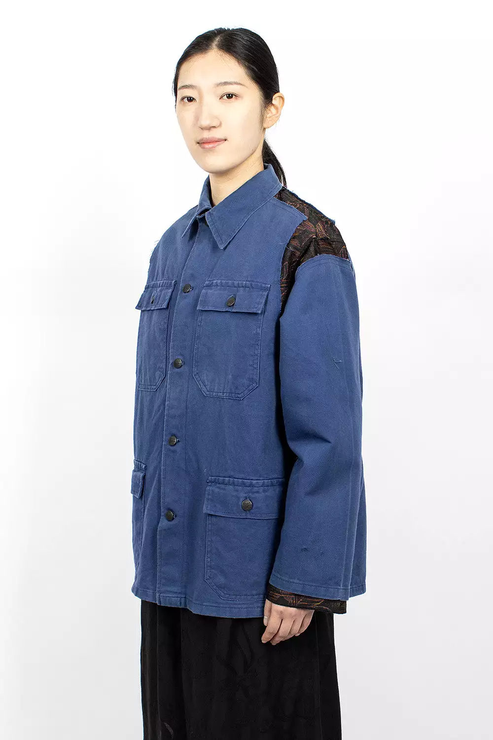 Rebuild Euro Work Jacket Blue