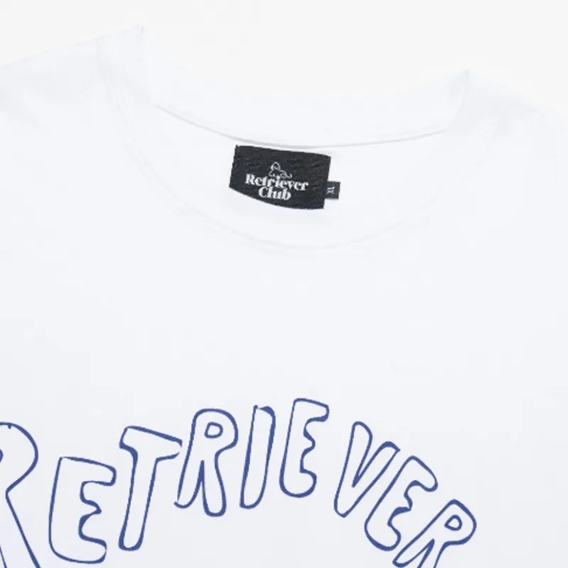 Retriever Club  |Street Style Other Animal Patterns Cotton Short Sleeves Logo