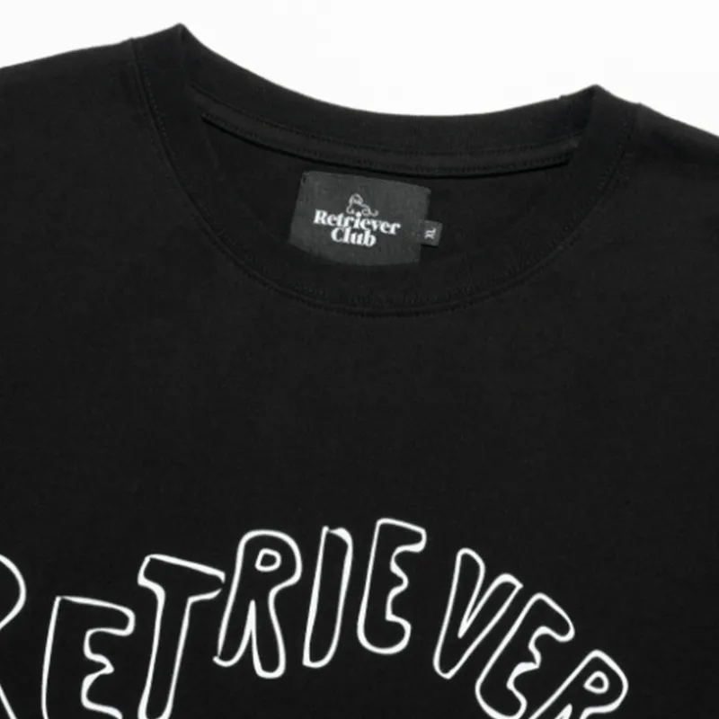 Retriever Club  |Street Style Other Animal Patterns Cotton Short Sleeves Logo