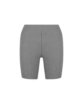 RIB BIKE SHORT - ULTIMATE GREY