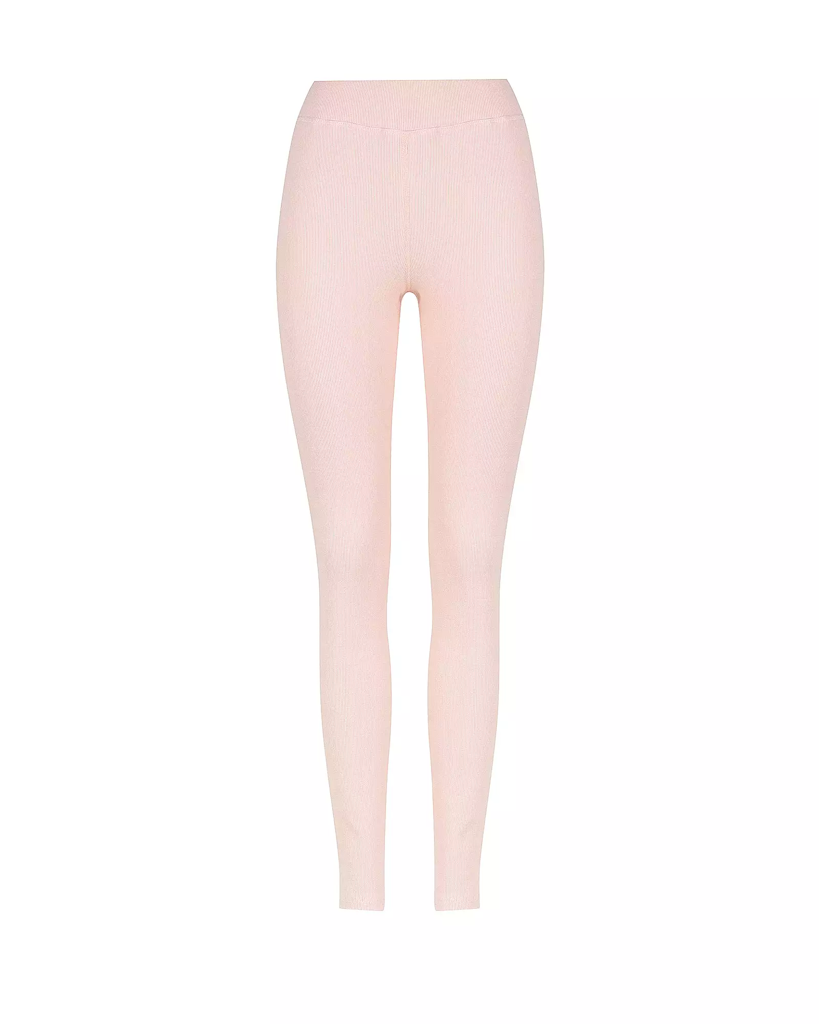 RIB LEGGING - PEACH PINK