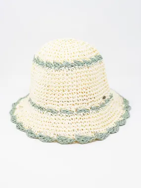 Scallop Crochet Hat