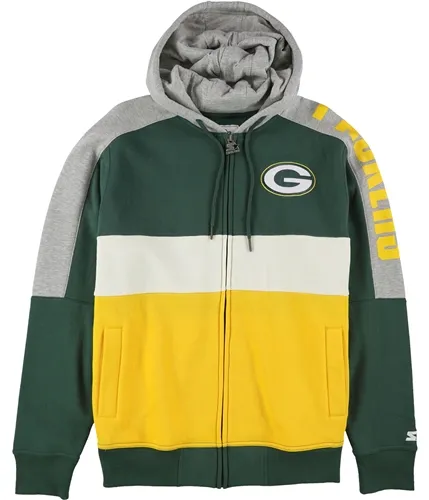 Starter Mens Green Bay Packers Hoodie Sweatshirt, TW2