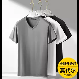 Summer modal ice silk short-sleeved t-shirt