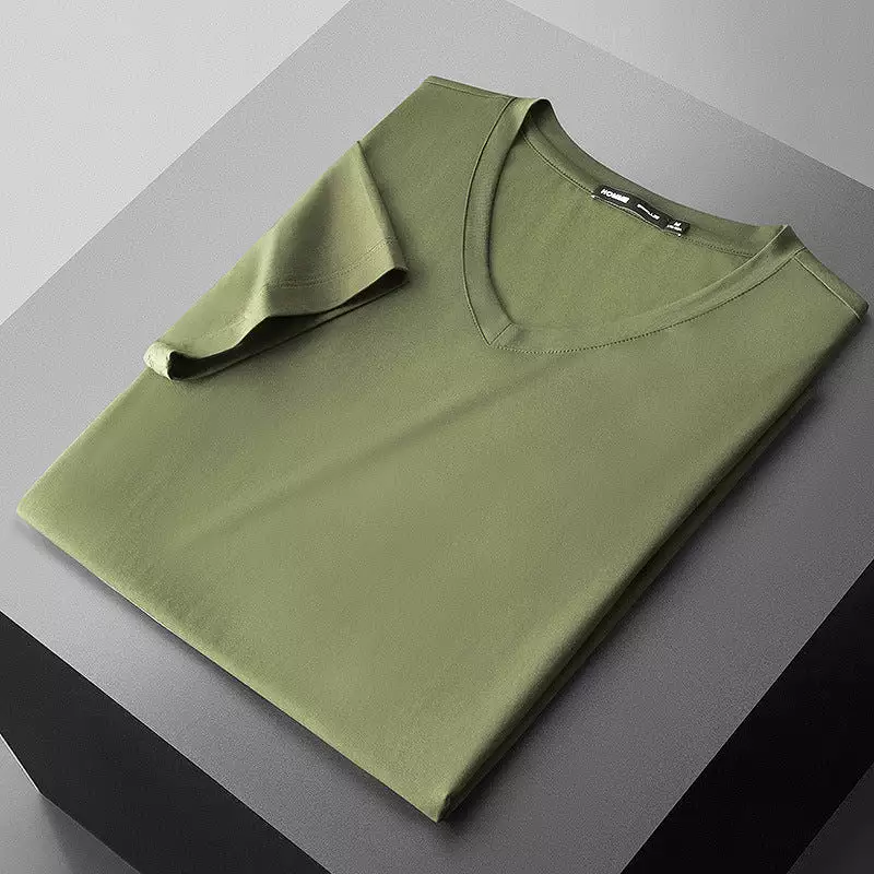 Summer modal ice silk short-sleeved t-shirt