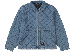 Supreme Dickies Quilted Work Jacket Denim