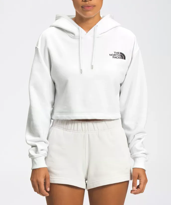 The North Face Women’s Logo Crop Drop Hoodie