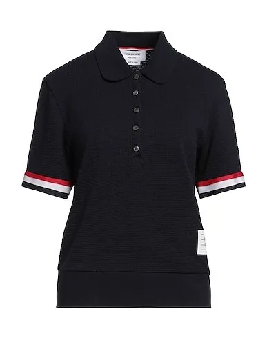 THOM BROWNE  |Plain Cotton Short Sleeves Logo V-neck & Crew neck