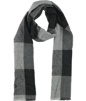 Tommy Hilfiger Mens Buffalo Plaid Scarf, TW1