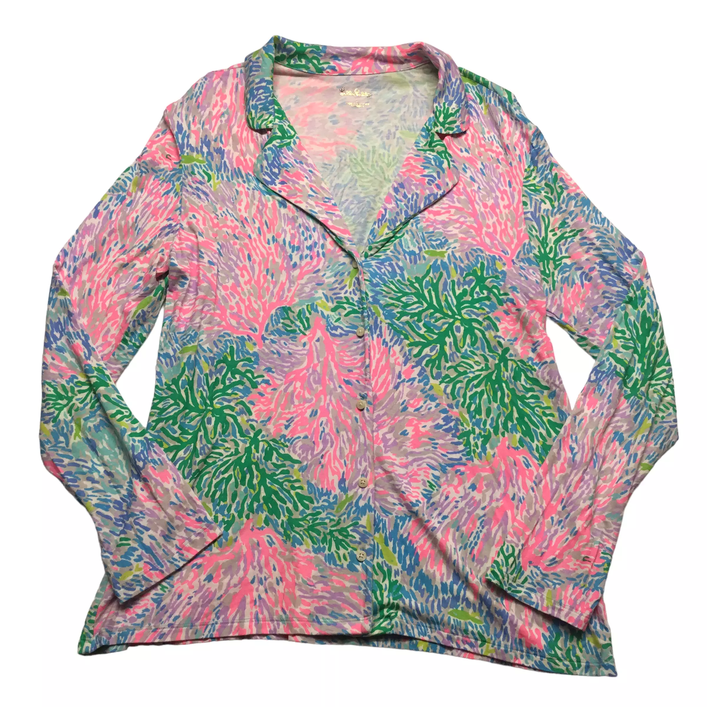 Top Long Sleeve By Lilly Pulitzer  Size: L