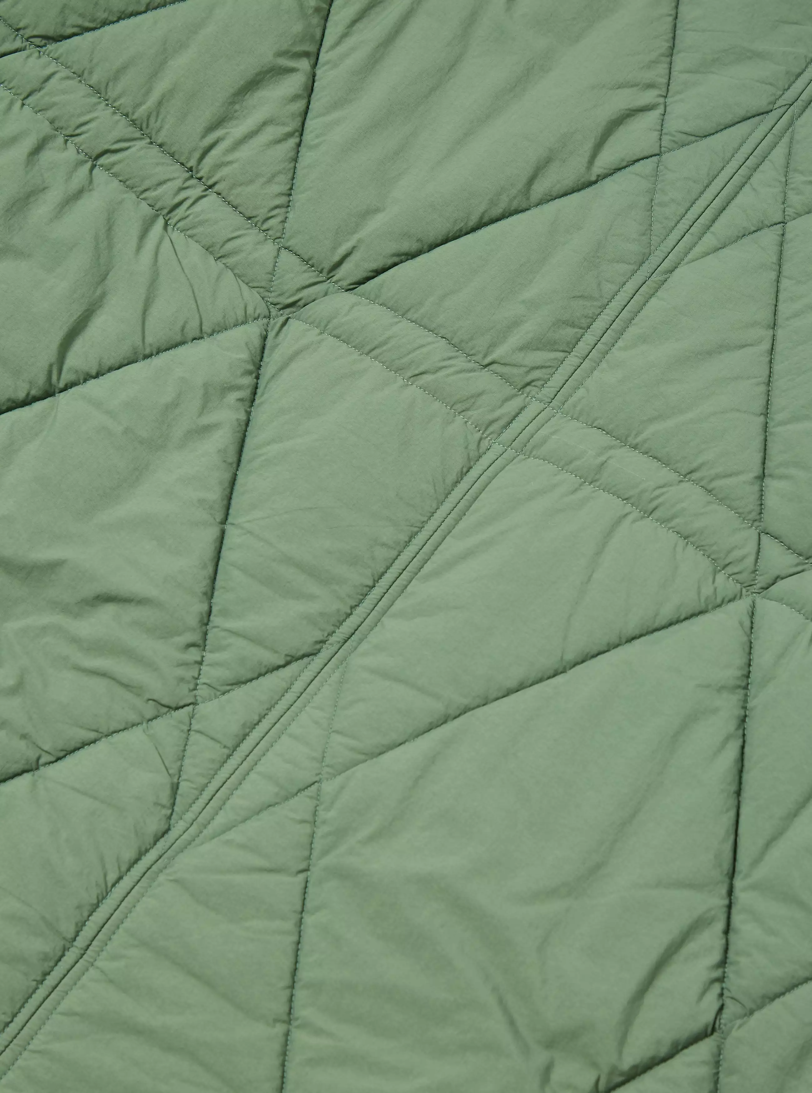 Universal Works Diamond Quilt Parka 29101 Diamond Qt Rec Nylon green