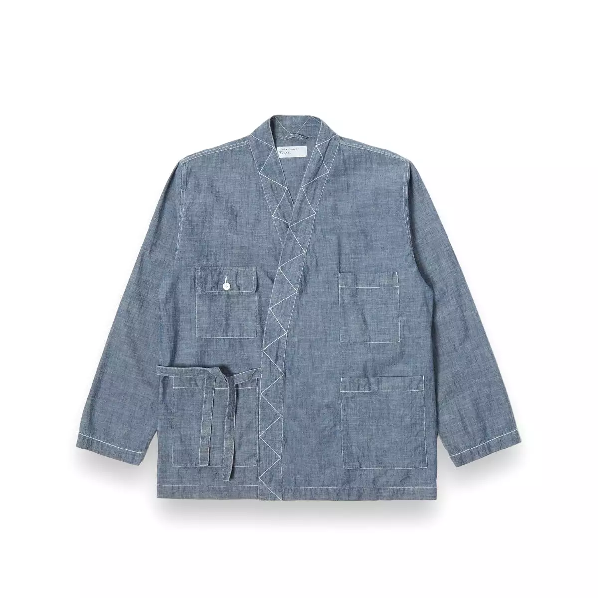 Universal Works Osaka Work Jacket 30112 chambray indigo