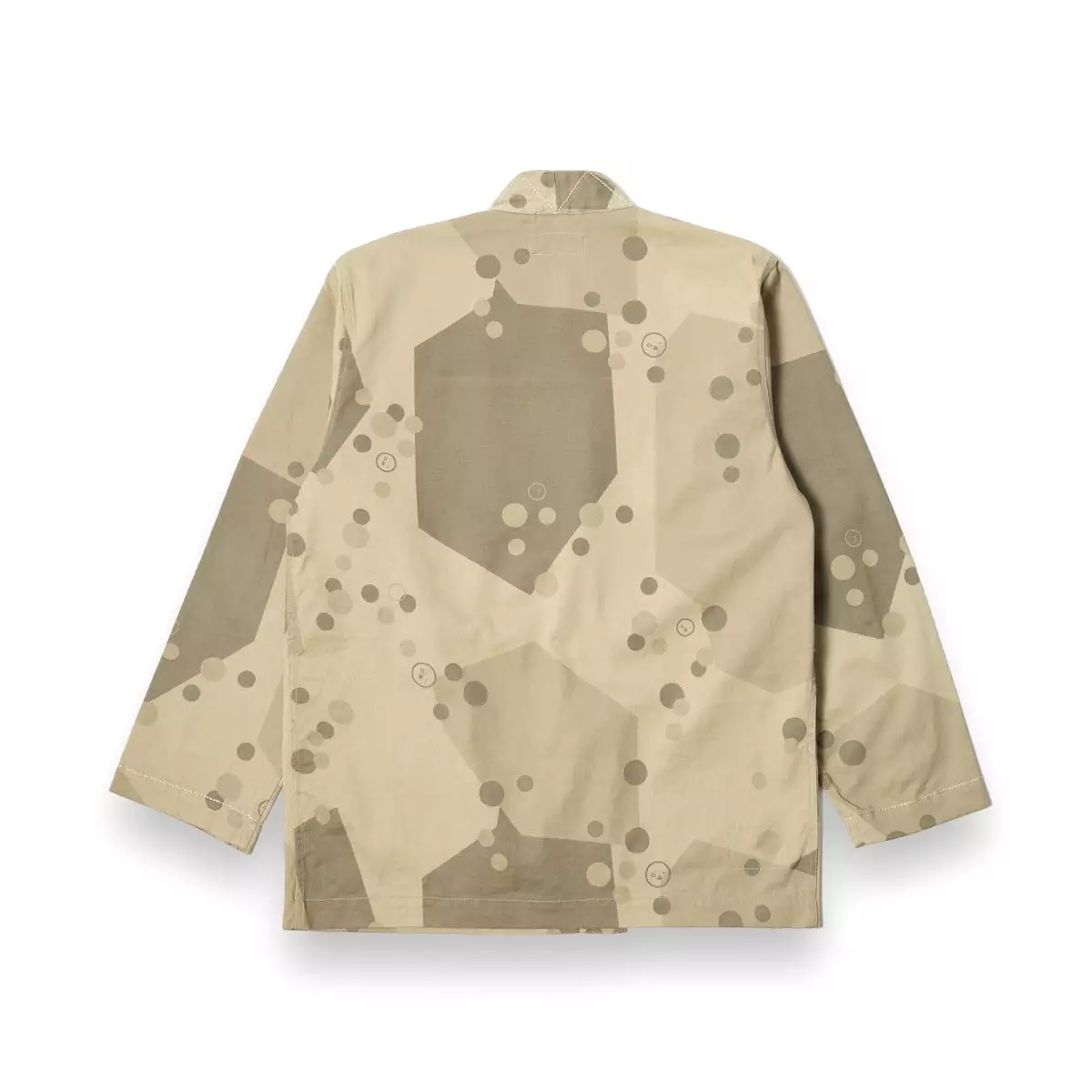 Universal Works Osaka Work Jacket 30113 UW dot camo twill stone