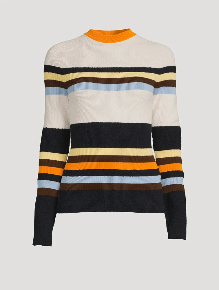 VICTORIA BECKHAM Striped Sweater