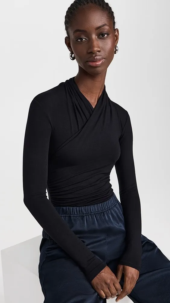 Vince   Fixed Wrap Top 