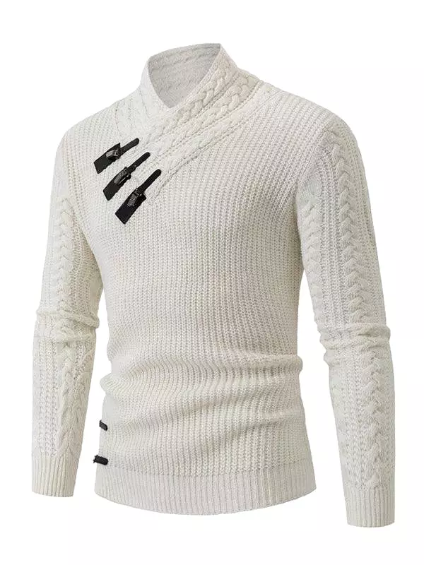 Warm Men Turtleneck Pullover Sweater