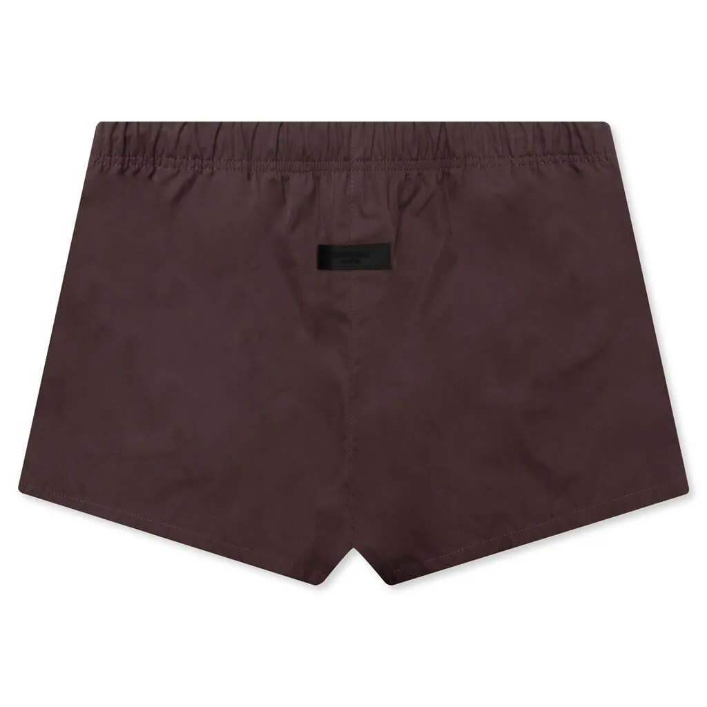 Women's Cotton Dock Short - Plum