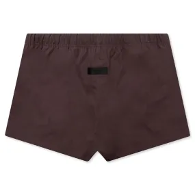 Women's Cotton Dock Short - Plum