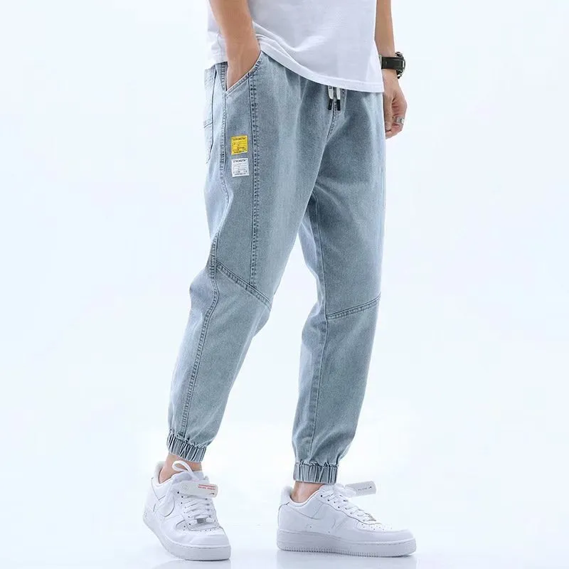 Xituodai New Loose Men Jeans Male Trousers Simple Design High Quality Cozy All-match Students Daily Casual Straight Denim Pants 