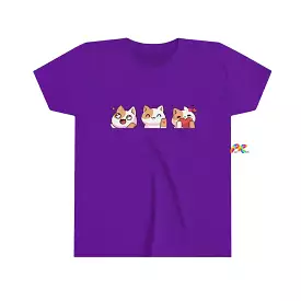 Youth Kawaii Kats Short Sleeve Tee