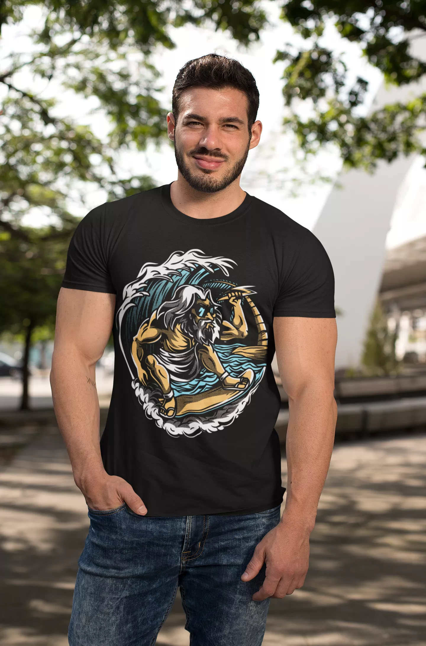 Zeus Surfer Tee