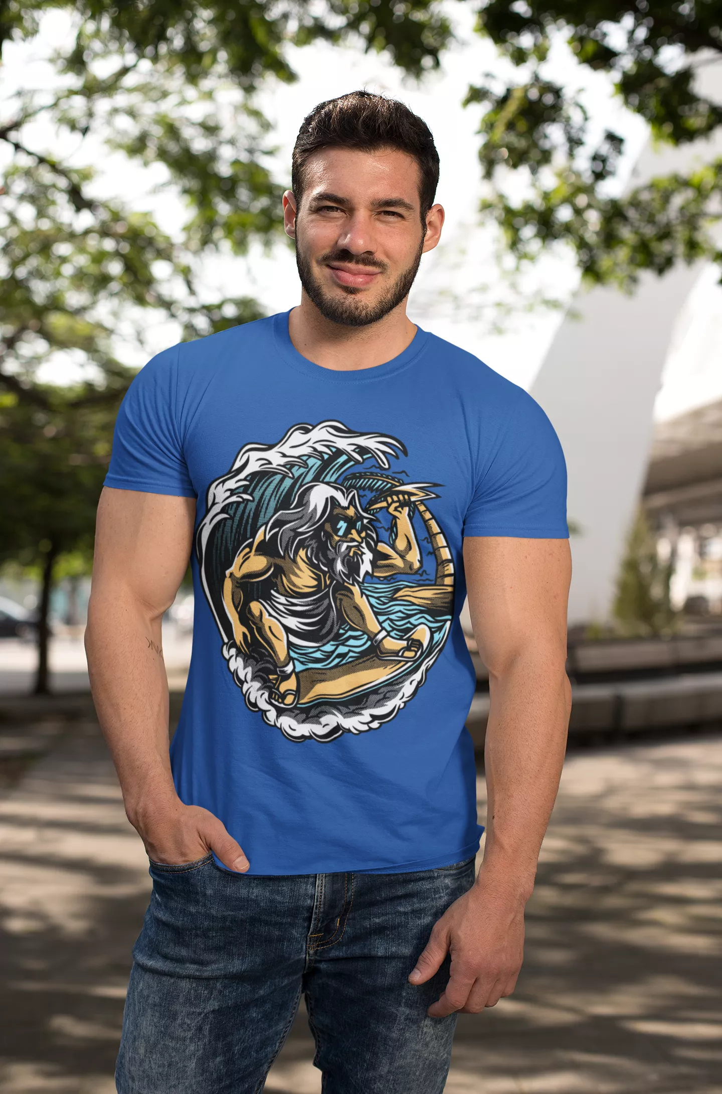 Zeus Surfer Tee